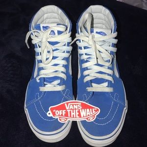 High Top Vans (sold out online) with sticker